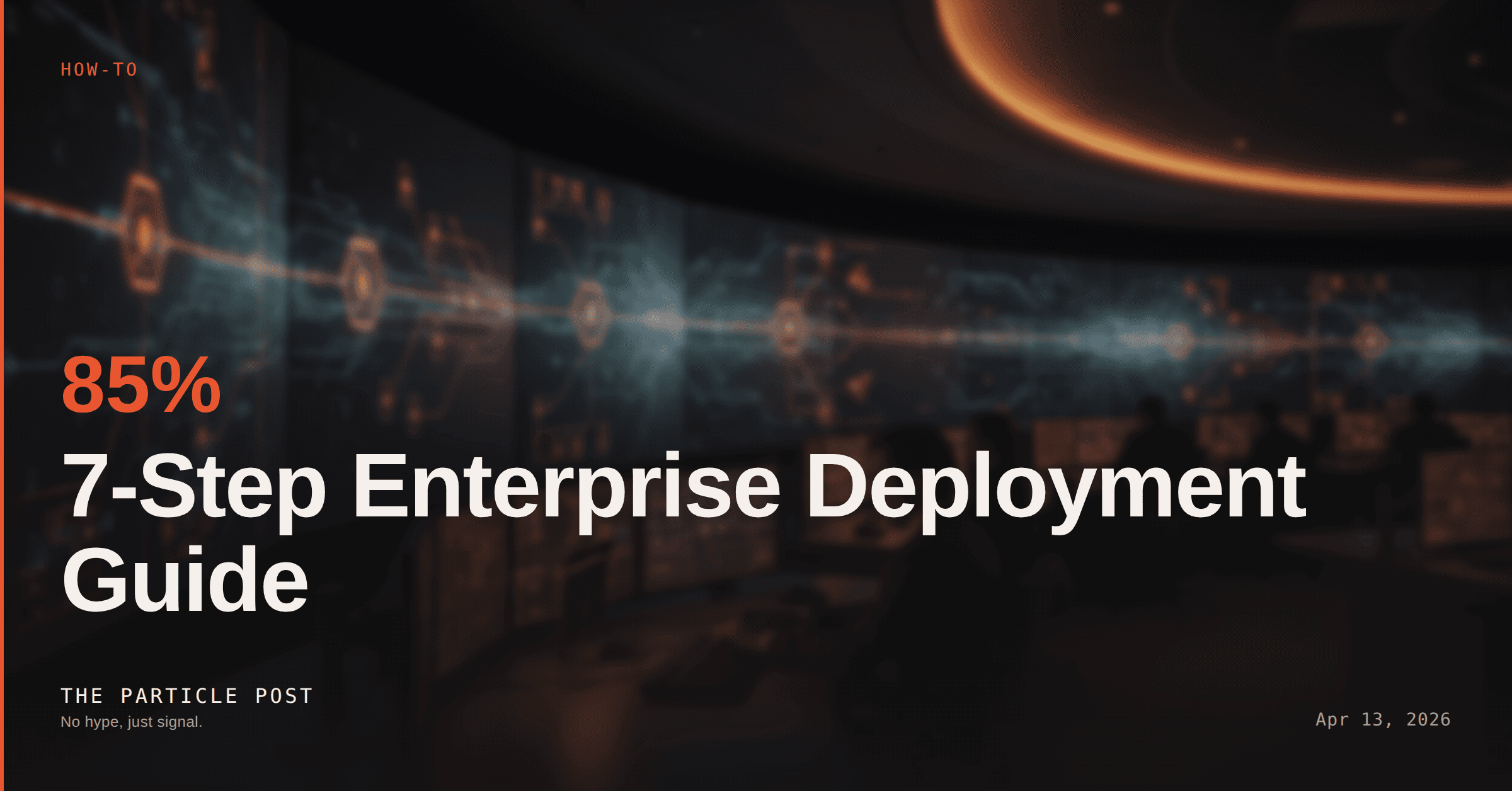 Agentic Analytics: 7-Step Enterprise Deployment Guide