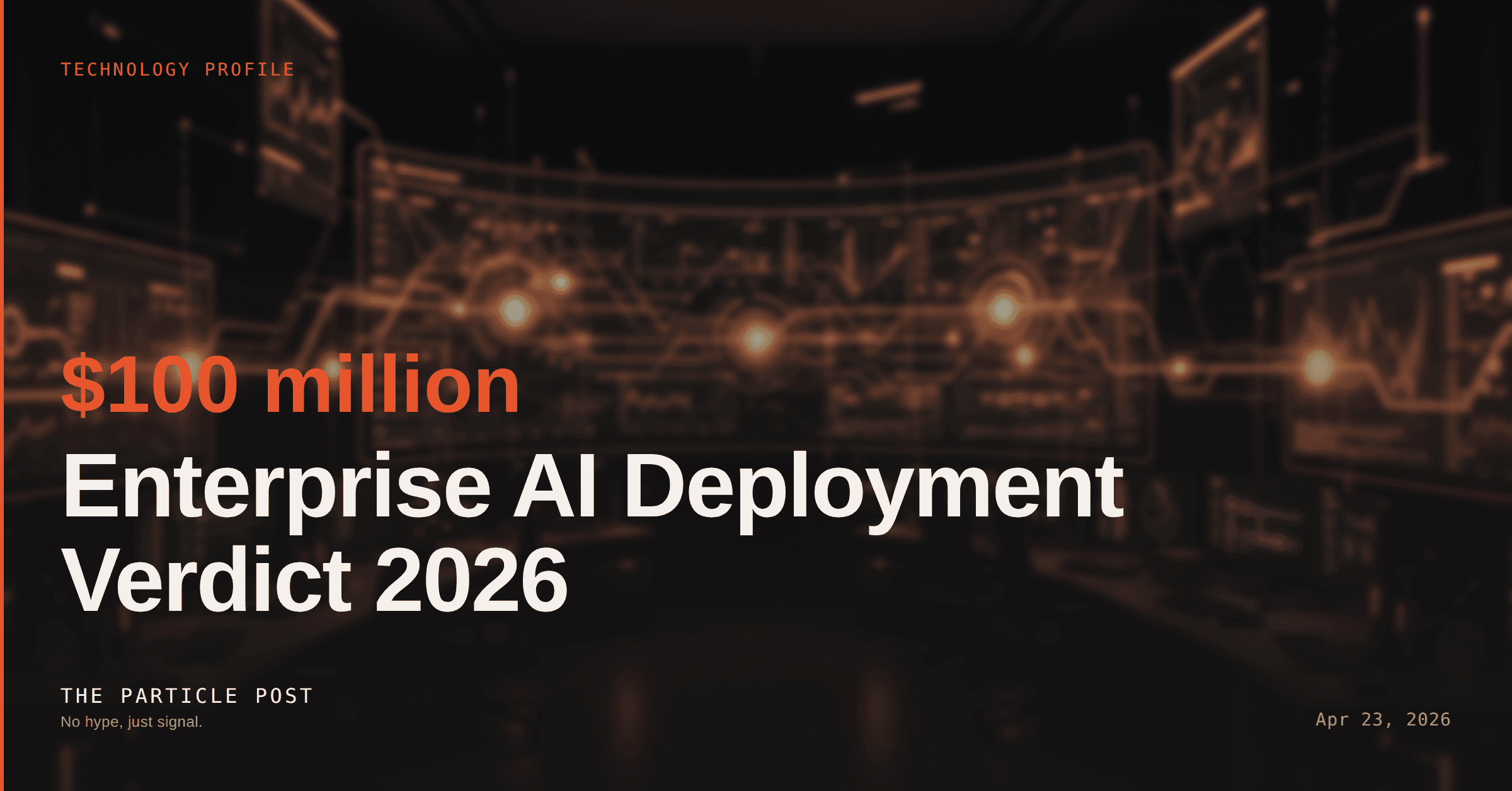 TECHNOLOGY PROFILE: OpenAI vs Agentforce: Enterprise AI Deployment Verdict 2026